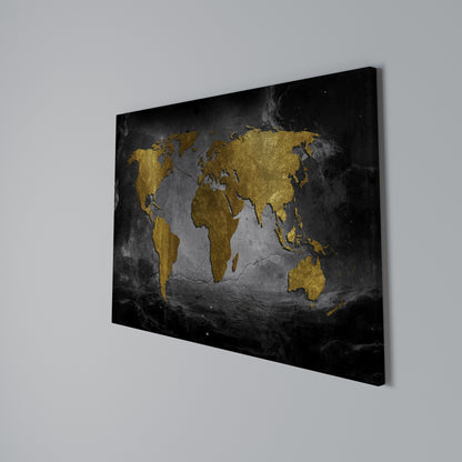 DARK WORLDVIEW Stampa su tela orizzontale