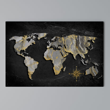 ELEGANT WORLDWIDE Stampa su tela orizzontale