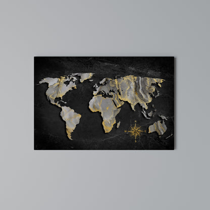 ELEGANT WORLDWIDE Stampa su tela orizzontale