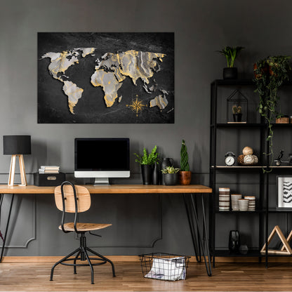 ELEGANT WORLDWIDE Stampa su tela orizzontale
