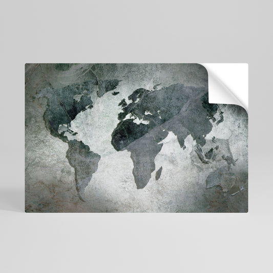ECHI DELLA TERRA Poster orizzontale staccabile e attaccabile