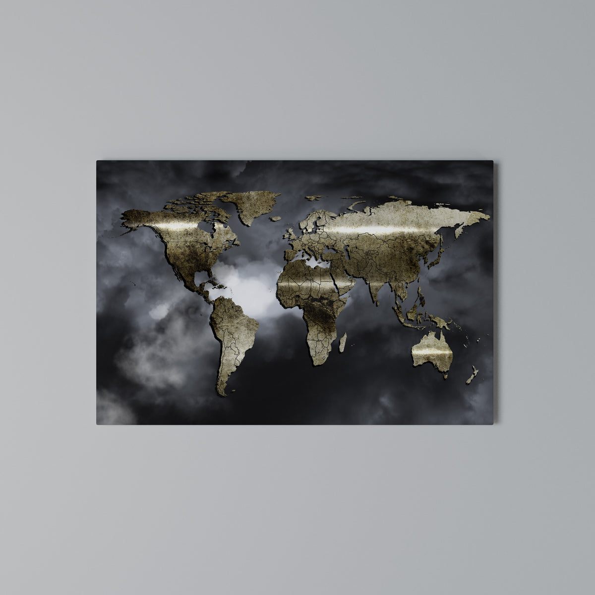 GOLDEN EARTH REVERIE Stampa su tela orizzontale