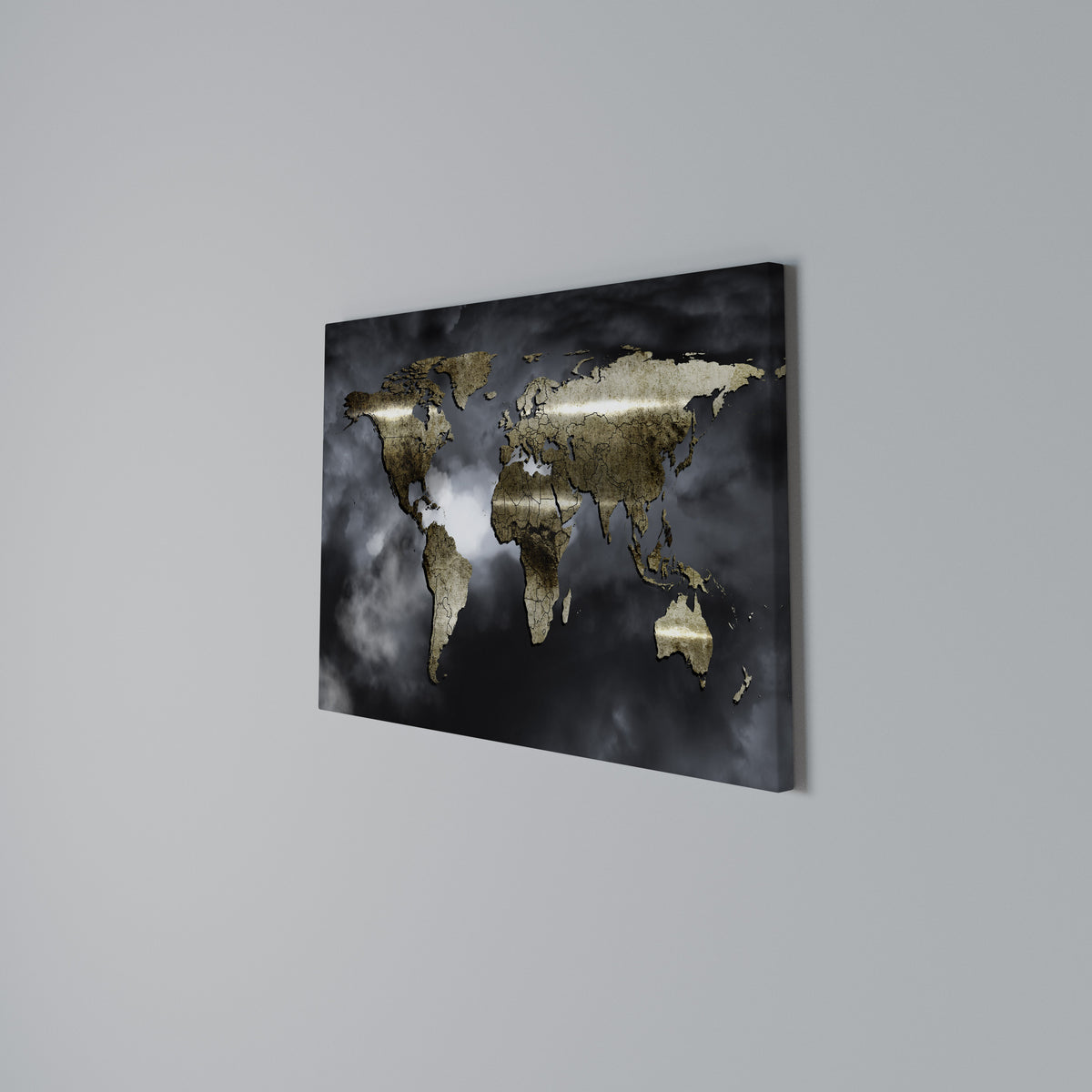 GOLDEN EARTH REVERIE Stampa su tela orizzontale