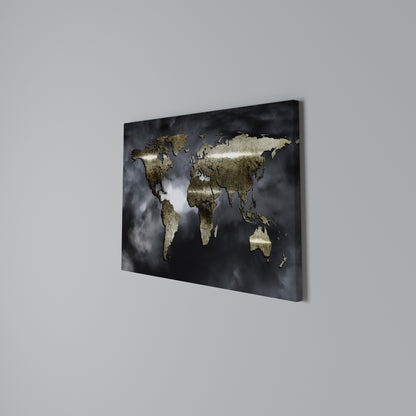 GOLDEN EARTH REVERIE Stampa su tela orizzontale