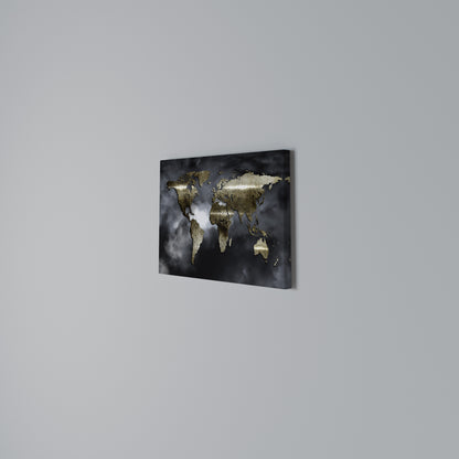 GOLDEN EARTH REVERIE Stampa su tela orizzontale