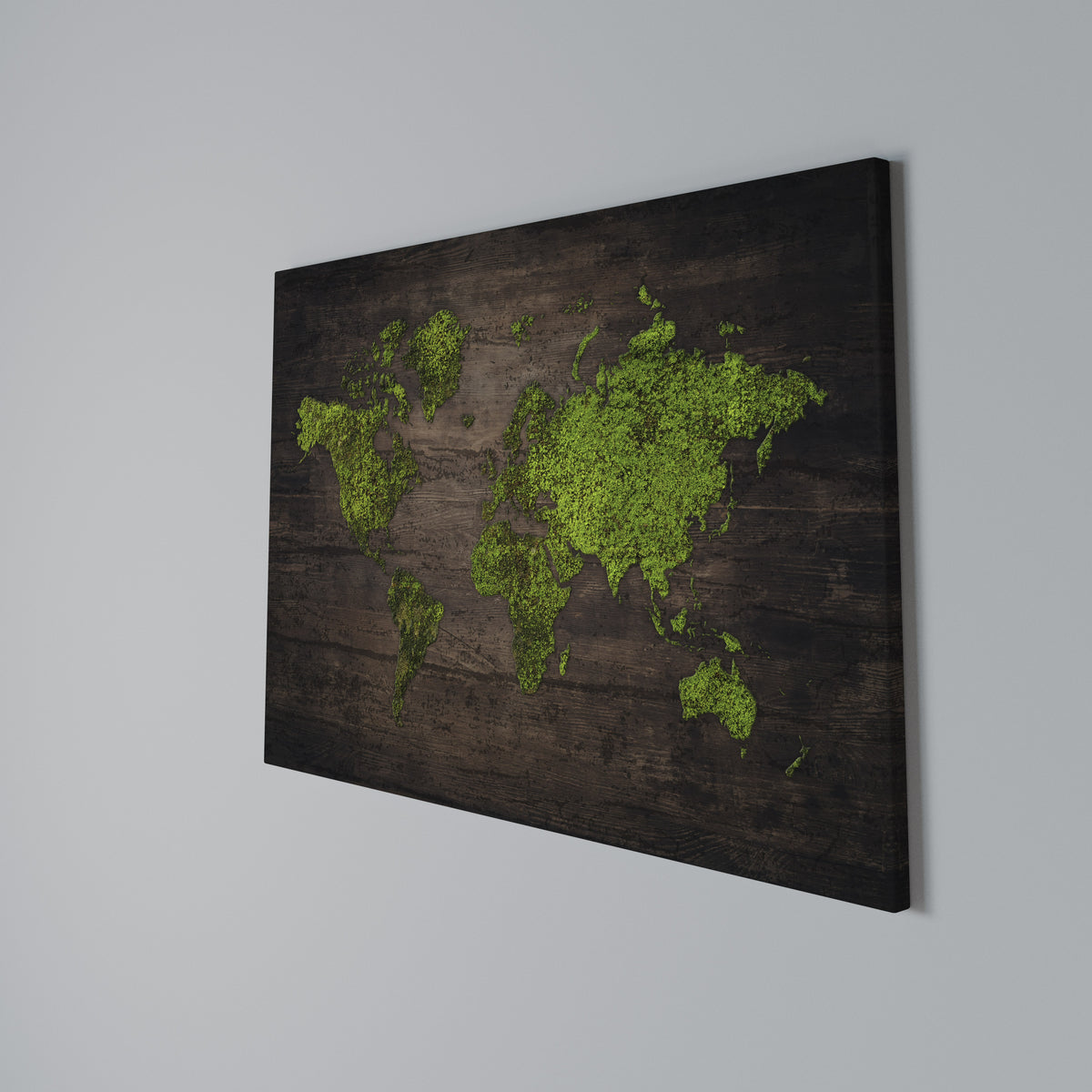 GREEN EARTH VISION Stampa su tela orizzontale