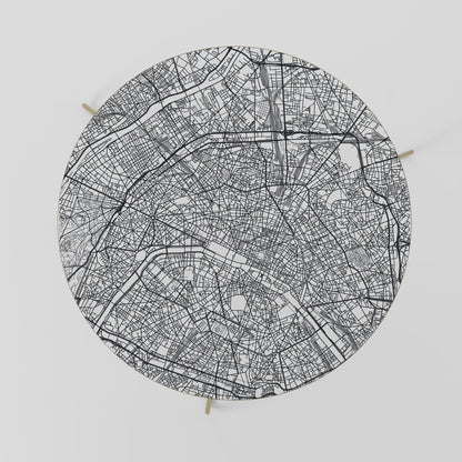 PIANTA DELLA CITTÀ DI PARIGI Tavolino da caffè 69
