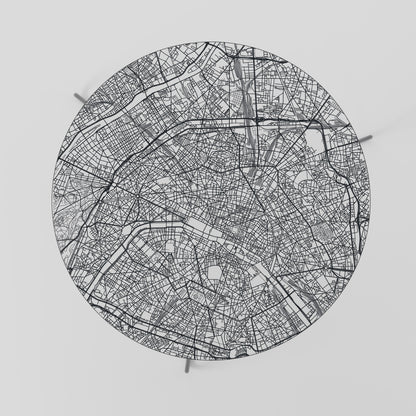 PIANTA DELLA CITTÀ DI PARIGI Tavolino da caffè 69