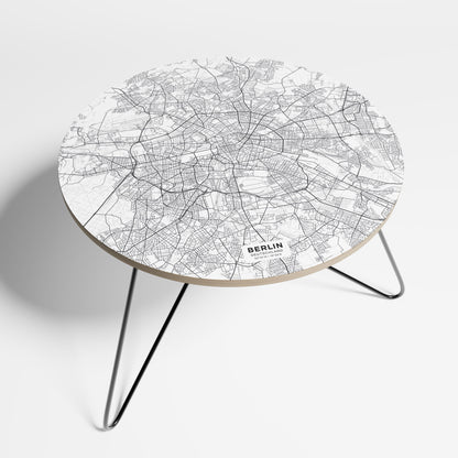BERLIN PLAN Tavolino da caffè piccolo