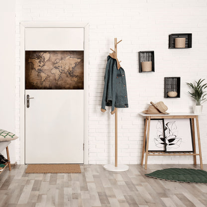 VINTAGE WORLD CHRONICLE Poster orizzontale staccabile e attaccabile