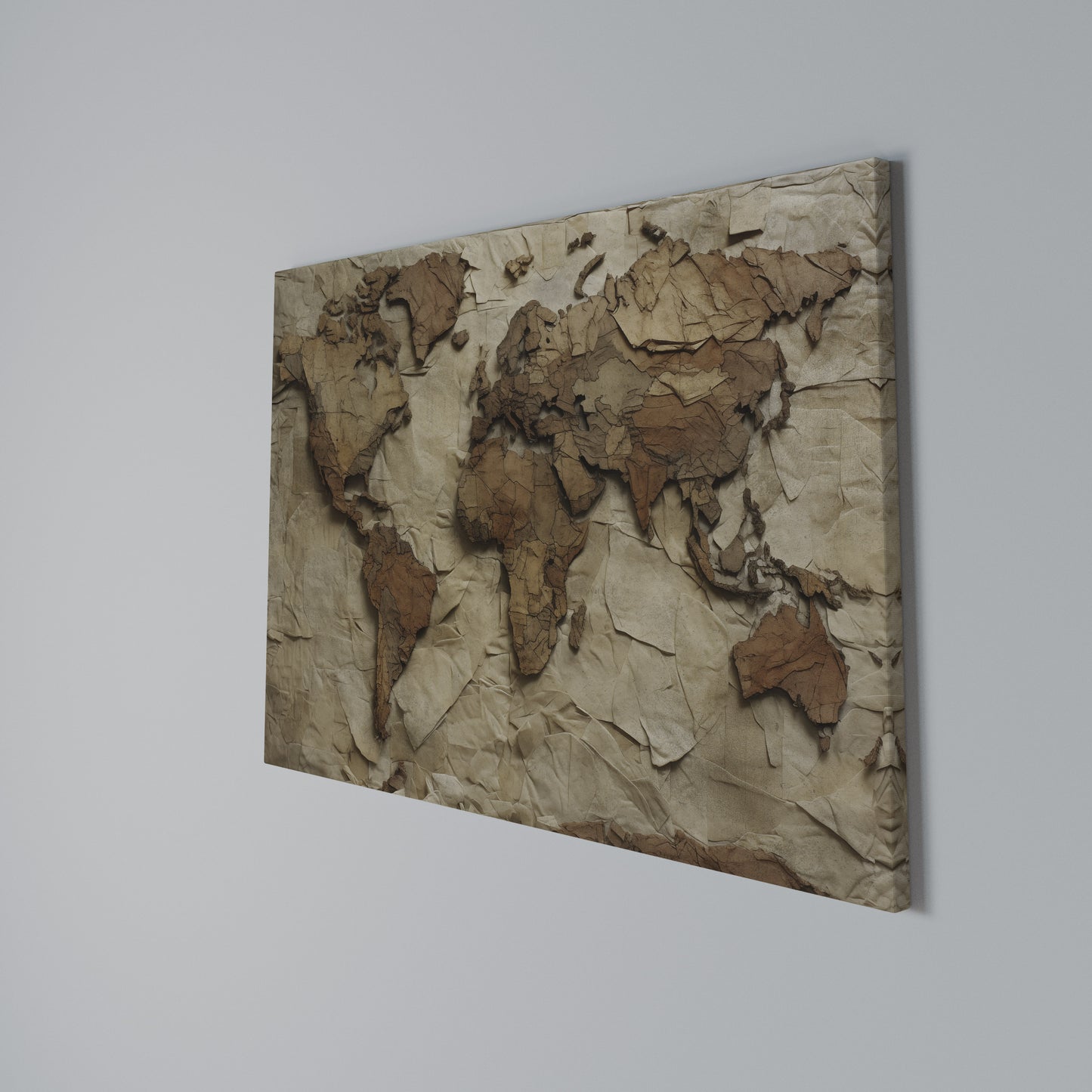 PAPERY PLANET LANDSCAPE Stampa su tela orizzontale