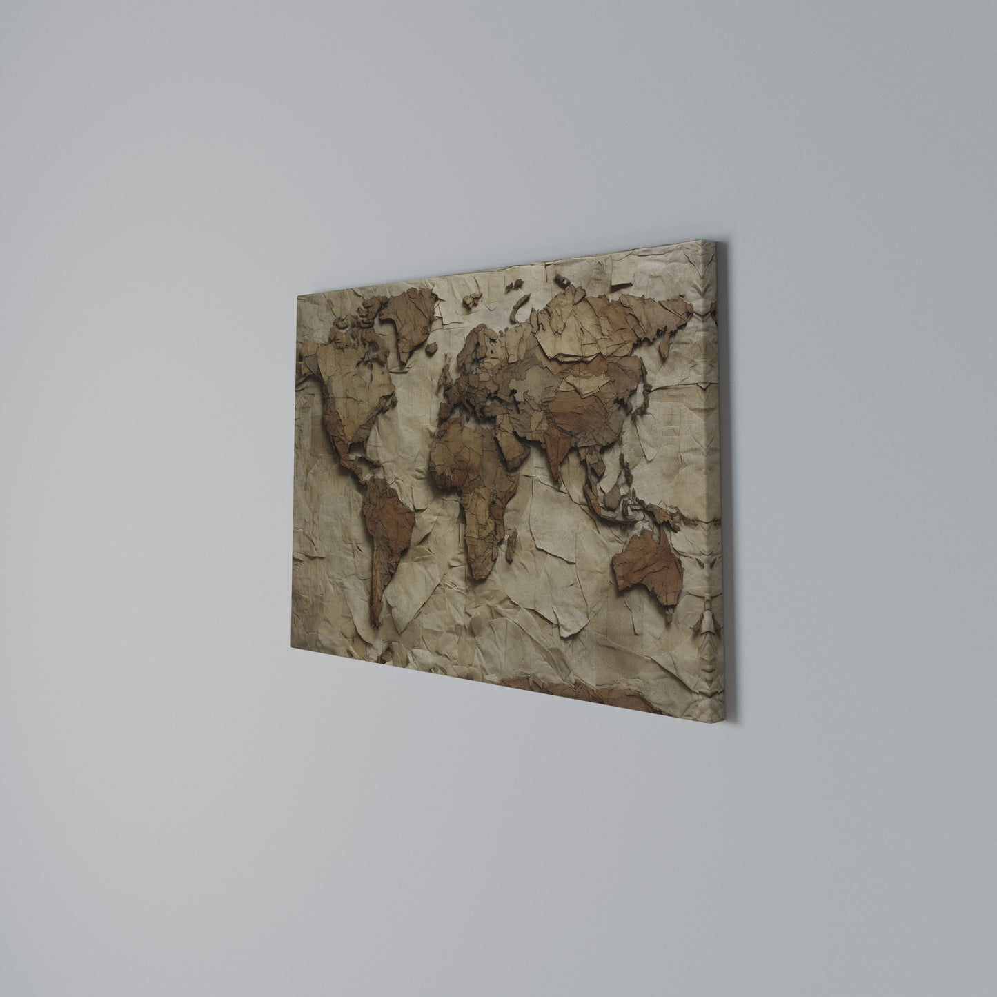 PAPERY PLANET LANDSCAPE Stampa su tela orizzontale