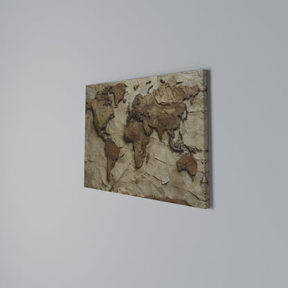 PAPERY PLANET LANDSCAPE Stampa su tela orizzontale