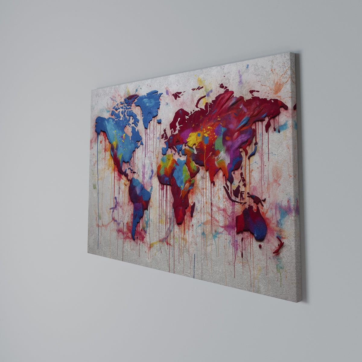 ARTISTIC ATLAS Stampa su tela orizzontale