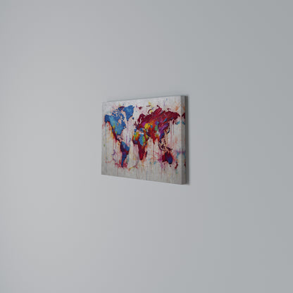 ARTISTIC ATLAS Stampa su tela orizzontale
