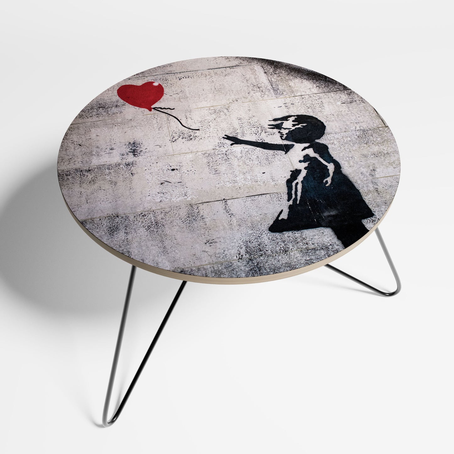 BALLON GIRL (BANKSY) Tavolino da caffè piccolo