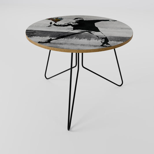 Tavolino da caffè FLOWER BOMBER (BANKSY) 69