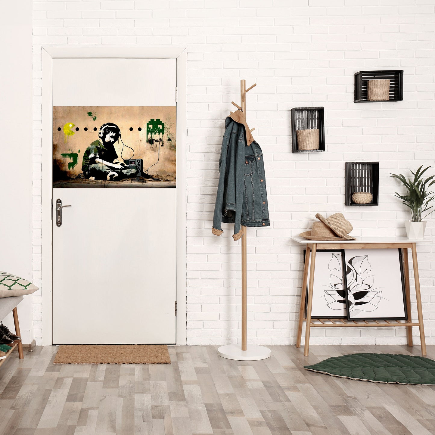 Poster orizzontale staccabile e attaccabile VIRTUAL RETRO REVIVAL