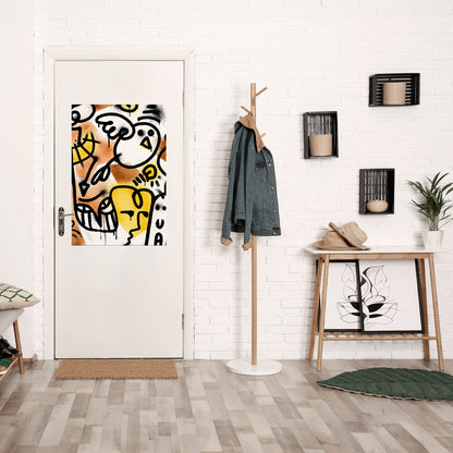 Poster verticale staccabile e attaccabile URBAN CANVAS