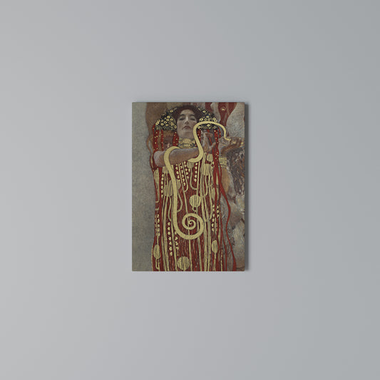 HYGIEIA BY KLIMT Stampa su Tela Verticale