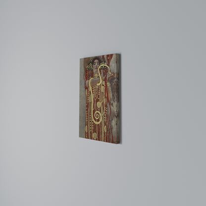 HYGIEIA BY KLIMT Stampa su Tela Verticale