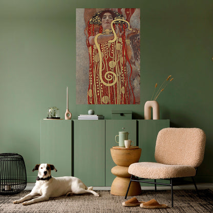 HYGIEIA BY KLIMT Peel and Stick Vertical Poster