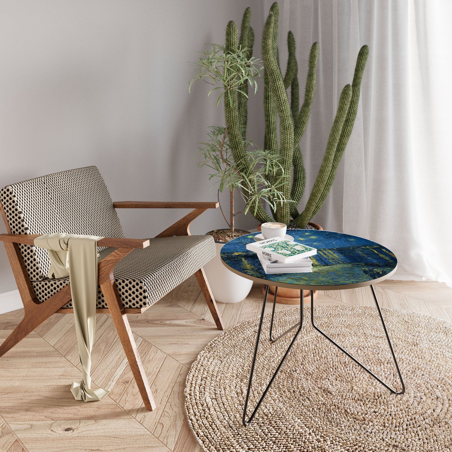 STARRY NIGHT OVER THE RHONE Large Coffee Table