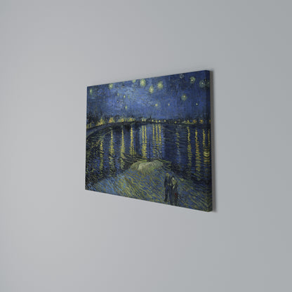 STARRY NIGHT OVER THE RHONE Stampa su tela orizzontale