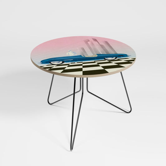 BLUE ROADSTER Large Coffee Table