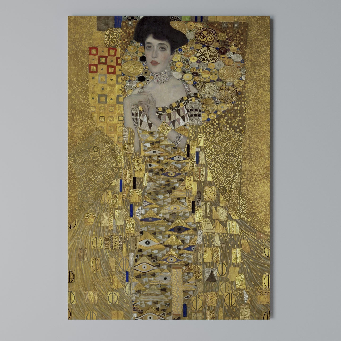 PORTRAIT OF ADELE Stampa su Tela Verticale
