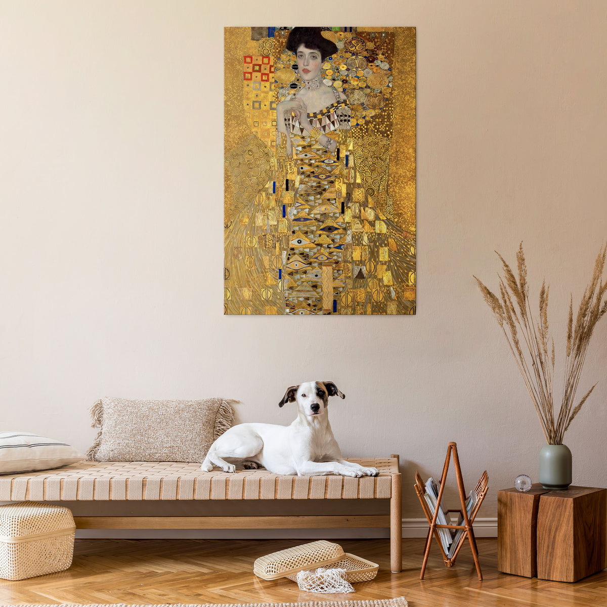 PORTRAIT OF ADELE Stampa su tela verticale