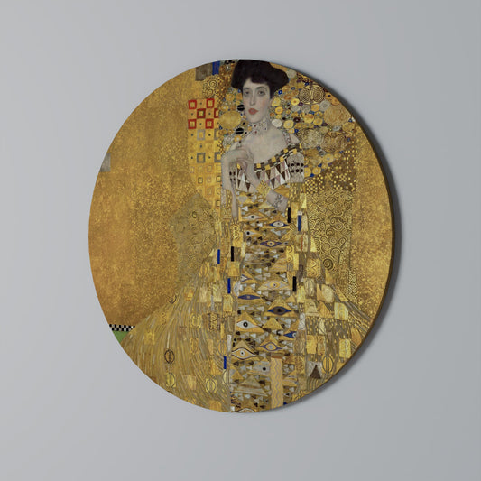 RITRATTO DI ADELE Arte murale rotonda