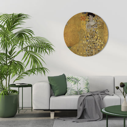 PORTRAIT OF ADELE Round Wall Art