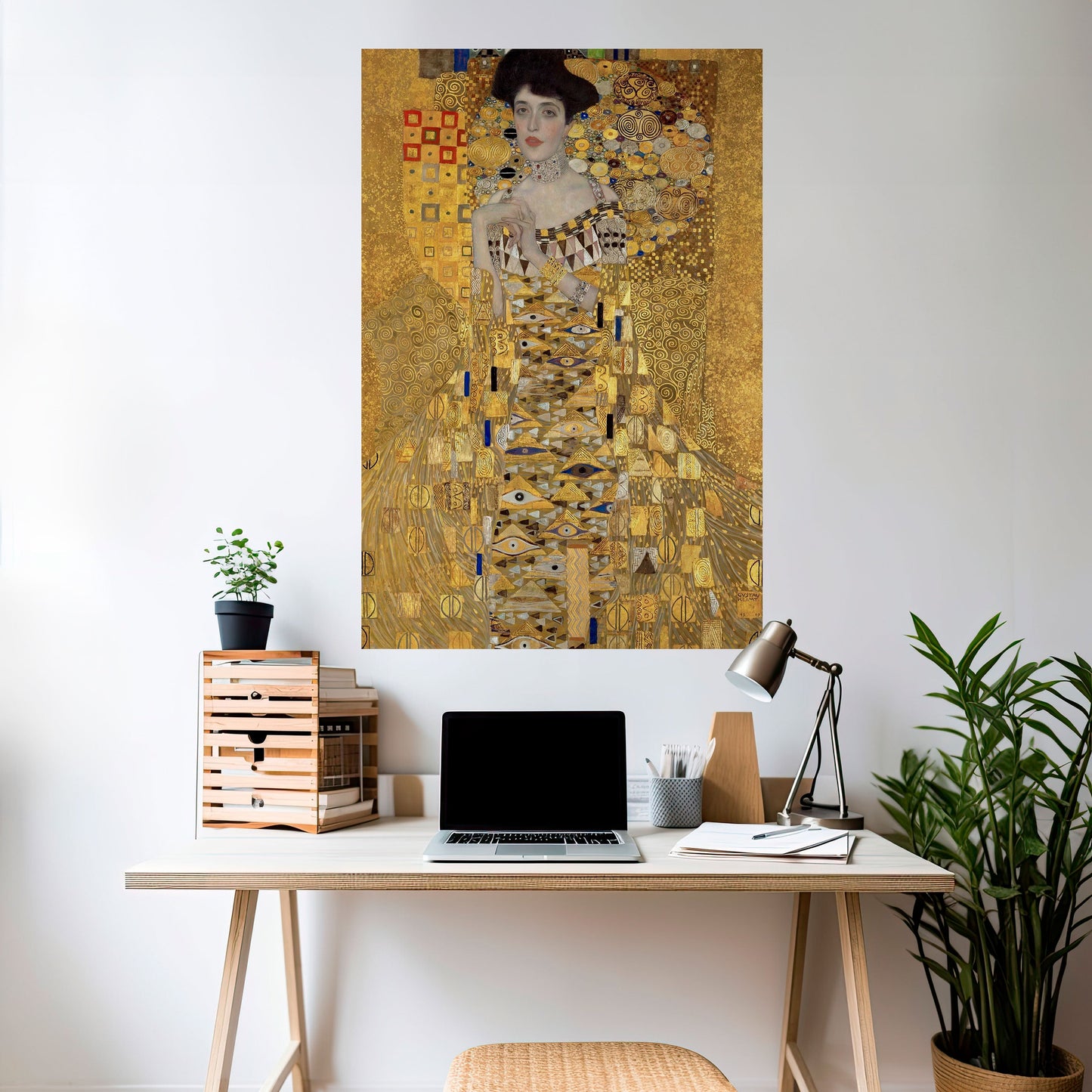 RITRATTO DI ADELE Poster verticale staccabile e attaccabile