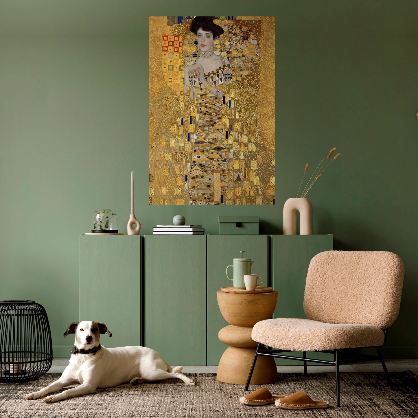 RITRATTO DI ADELE Poster verticale staccabile e attaccabile