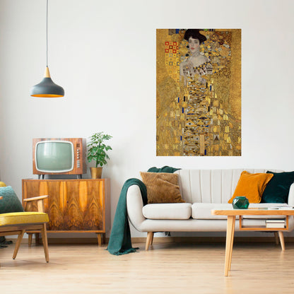 RITRATTO DI ADELE Poster verticale staccabile e attaccabile
