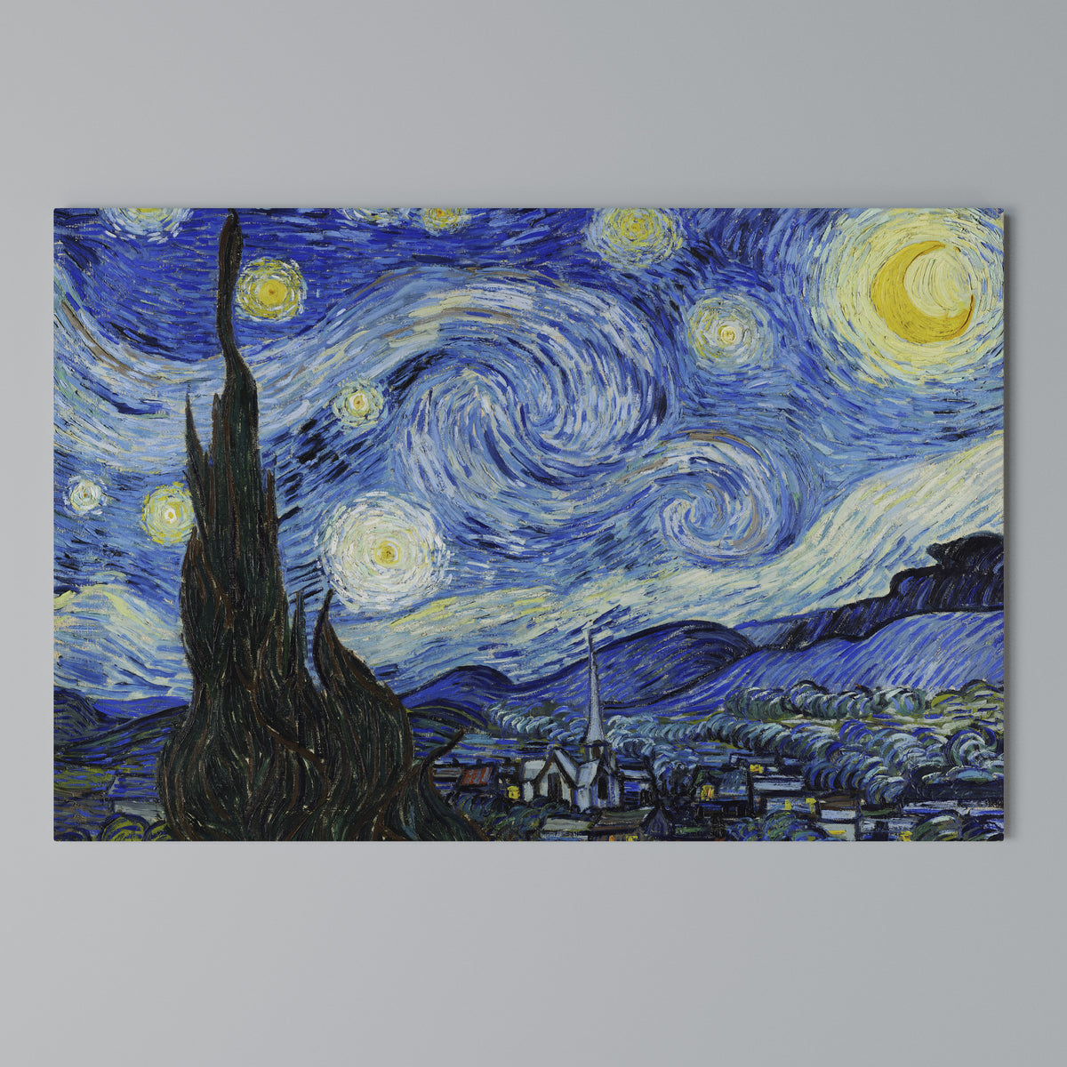STARRY NIGHT Stampa su tela orizzontale
