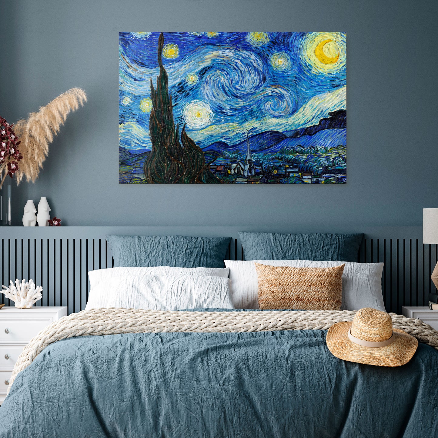STARRY NIGHT Stampa su tela orizzontale
