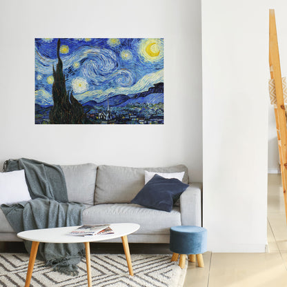 Poster orizzontale staccabile e attaccabile NOTTE STELLATA