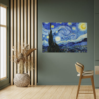 Poster orizzontale staccabile e attaccabile NOTTE STELLATA