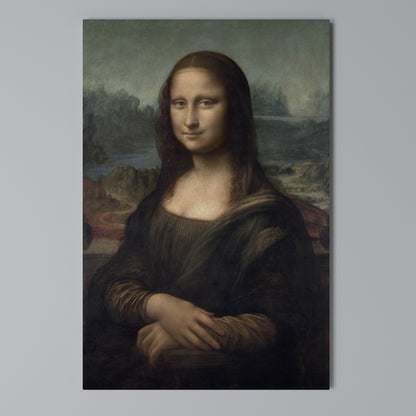 MONA LISA Stampa su Tela Verticale