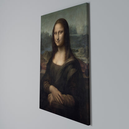 MONA LISA Stampa su Tela Verticale