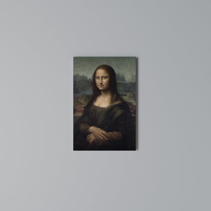 MONA LISA Stampa su Tela Verticale