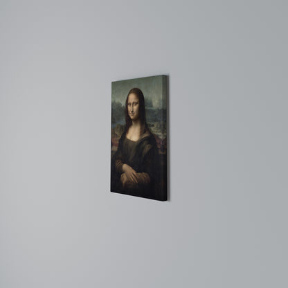 MONA LISA Stampa su Tela Verticale