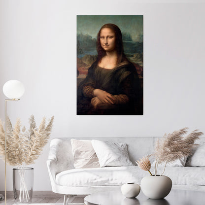 MONA LISA Stampa su tela verticale