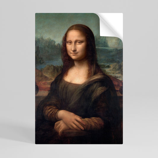 MONA LISA Poster verticale staccabile e attaccabile