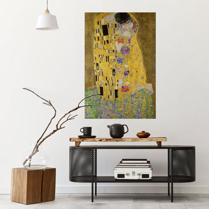 Poster verticale staccabile e attaccabile THE KISS