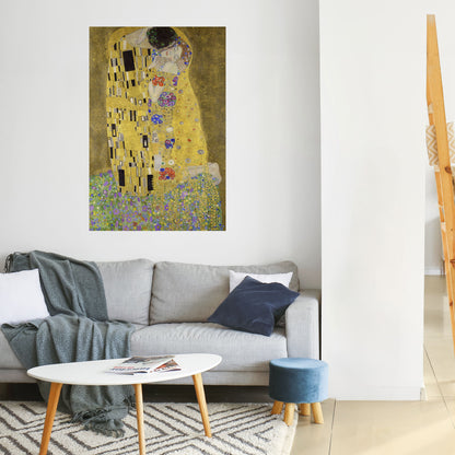 Poster verticale staccabile e attaccabile THE KISS