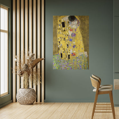 Poster verticale staccabile e attaccabile THE KISS
