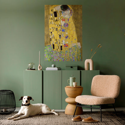 Poster verticale staccabile e attaccabile THE KISS